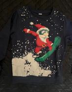 Kersttrui mt 122/128 - Snowboard Kerstman, Kinderen en Baby's, Kinderkleding | Maat 122, Ophalen of Verzenden, Gebruikt, Jongen