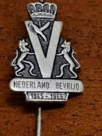 pin speld nederland bevrijd 1945/1965, Verzamelen, Speldjes, Pins en Buttons, Ophalen of Verzenden, 'T Olde Gre-j, Info@toldegrej.nl