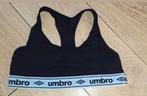 SPLINTERNIEUW ORGINELE UMBRO DAMES MERK SPORT BH
MAAT XL
KLE, UMBRO, Ophalen of Verzenden, Zwart, BH