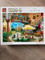 King legpuzzel 1000 stukjes - barcelona, Ophalen of Verzenden, 500 t/m 1500 stukjes, Zo goed als nieuw, Legpuzzel