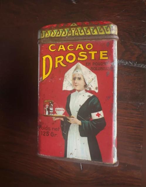 Cacao droste met rood kruis, Verzamelen, Merken en Reclamevoorwerpen, Gebruikt, Ophalen of Verzenden