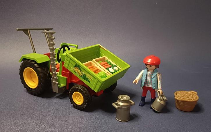 Playmobil 3074 Trekker met Groenten, Kinderen en Baby's, Speelgoed | Duplo en Lego, Duplo, Ophalen of Verzenden