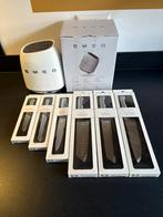 Nieuwe SMEG Messenblok te koop + 6 messen, Huis en Inrichting, Keuken | Bestek, Nieuw, Ophalen of Verzenden, Rvs of Chroom, Vaatwasserbestendig
