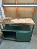 Werkbank staal, Doe-het-zelf en Verbouw, Werkbanken, Ophalen, Zo goed als nieuw