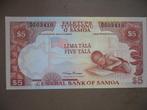 Samoa #33a [2002] / 5 tala UNC, Verzenden, Los biljet