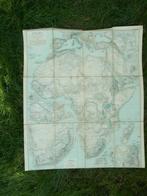 grote Duitse wandkaart van Afrika in 1890 ophalen, Ophalen