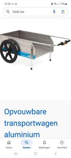 Viskar bagagekar loopkar boodschappenkar, Fietsen en Brommers, Ophalen, Opvouwbaar, Zo goed als nieuw, Foldit