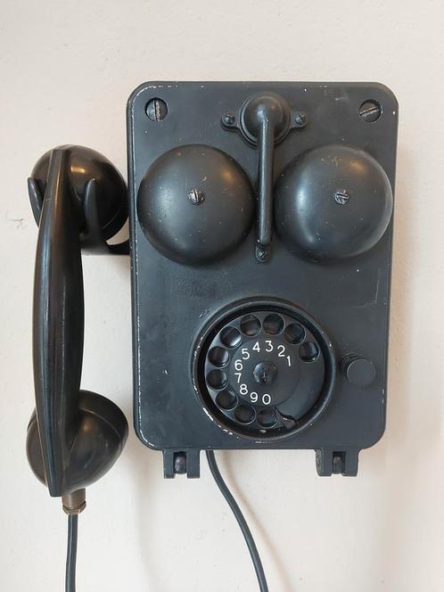 Bunkertelefoon | Mijn telefoon, Telecommunicatie, Vaste telefoons | Niet Draadloos, Gebruikt, Bakeliet, Ophalen of Verzenden