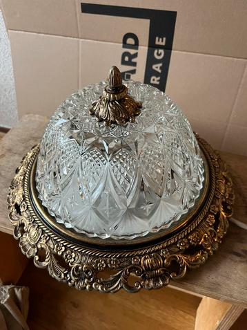 Plafonniere vintage lamp beschikbaar voor biedingen