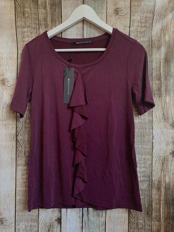 Expresso aubergine kleurig shirt (Maat XS) beschikbaar voor biedingen