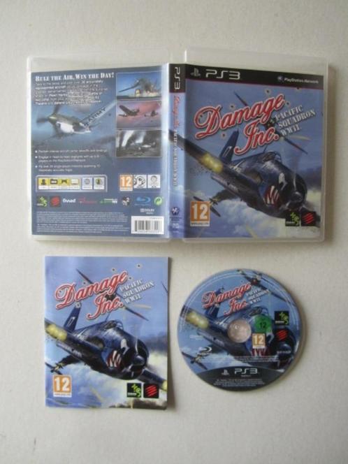 PS3 * Damage Inc * Playstation 3, Spelcomputers en Games, Games | Sony PlayStation 3, Zo goed als nieuw, Racen en Vliegen, 1 speler