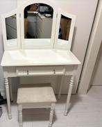 Kaptafel met kruk, Ophalen, Gebruikt, 100 tot 150 cm, 50 tot 100 cm