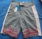 BLUE IMAGE Zwem short grijs wit rood XL Heren NIEUW, Maat 56/58 (XL), Ophalen of Verzenden, BLUE IMAGE, Zwemshort