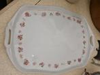 Groter vintage porseleinen dienblad gemerkt