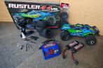 RC auto Traxxas Rustler 4x4 VXL brushless, Elektro, Gebruikt, Auto offroad, Ophalen of Verzenden