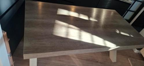 Lynn Eettafel met X poten. Zsm ophalen., Huis en Inrichting, Tafels | Salontafels, Gebruikt, Rechthoekig, Ophalen