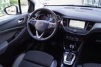 Opel Crossland X 1.2 Turbo Innovation Autom Panodak Sportst, 840 kg, Gebruikt, Leder en Stof, Wit