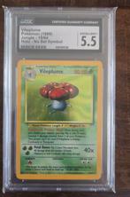 CGC 5.5 Vileplume 15/64 Jungle Holo Pokémonkaart, Ophalen, Gebruikt, Losse kaart, Foil