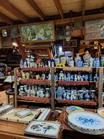 Blauwe vazen, Huis en Inrichting, Ophalen, Blauw, Minder dan 50 cm, Glas