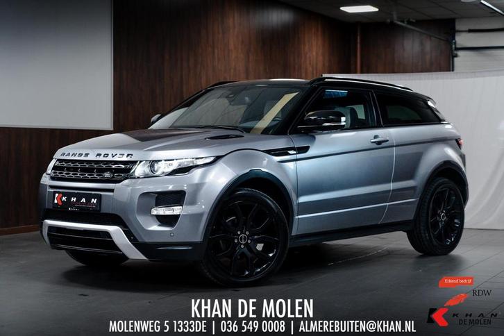 Land Rover Range Rover Evoque Coupé 2.0 Si 4WD Prestige VOL, Auto's, Land Rover, Bedrijf, Te koop, 360° camera, 4x4, ABS, Achteruitrijcamera