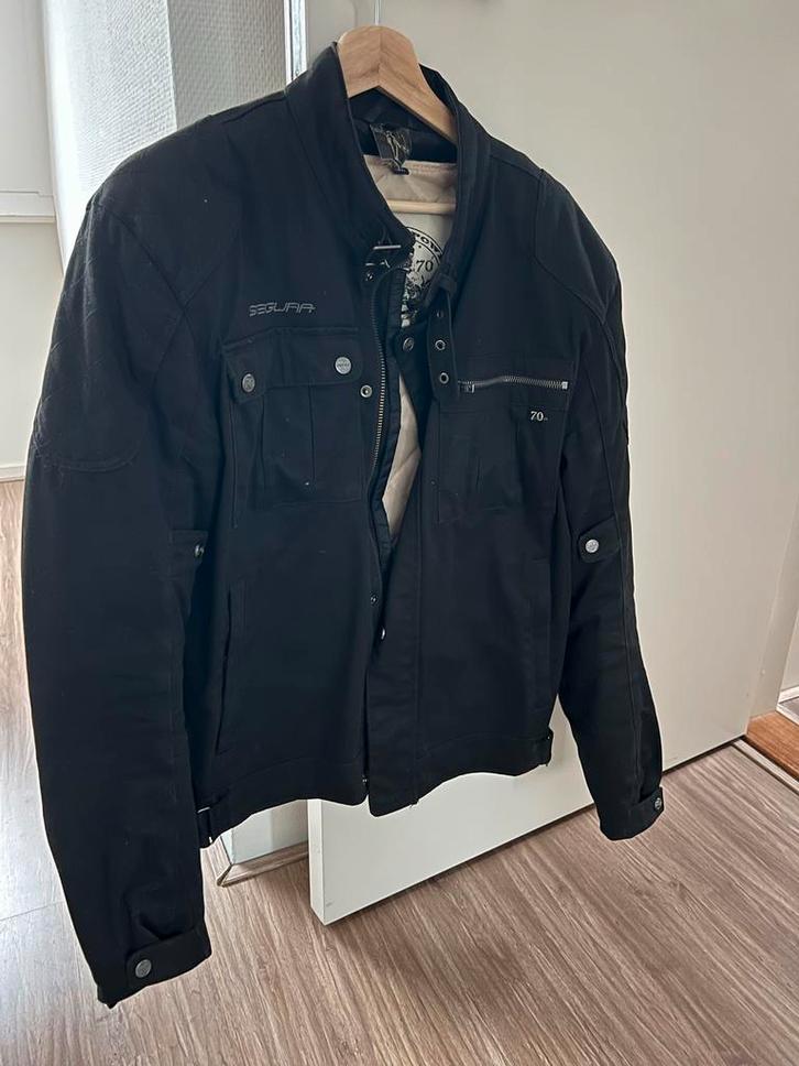 Segura Vintage Motorjas Heren - XL, Motoren, Kleding | Motorkleding, Jas | textiel, Heren, Tweedehands, Ophalen of Verzenden