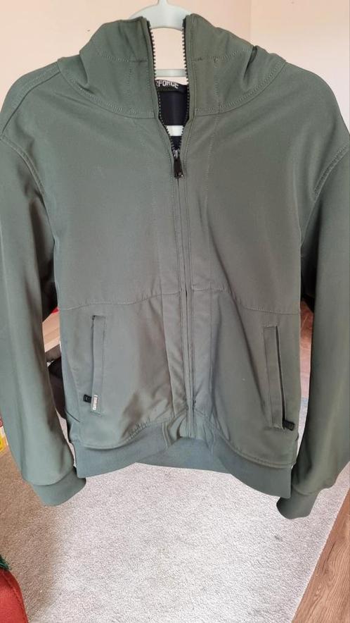Airforce Zomerjas – Donkergroen, Maat M, Kleding | Heren, Jassen | Zomer, Gedragen, Maat 48/50 (M), Groen, Ophalen of Verzenden