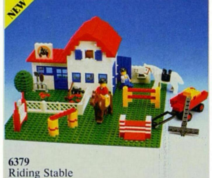 Lego Town Riding Stable 6379, Kinderen en Baby's, Speelgoed | Duplo en Lego, Gebruikt, Lego, Complete set, Ophalen