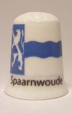 Spaarnwoude Nederlandse vlag vingerhoedje, Ophalen of Verzenden, Nieuw, Porselein, Nederland