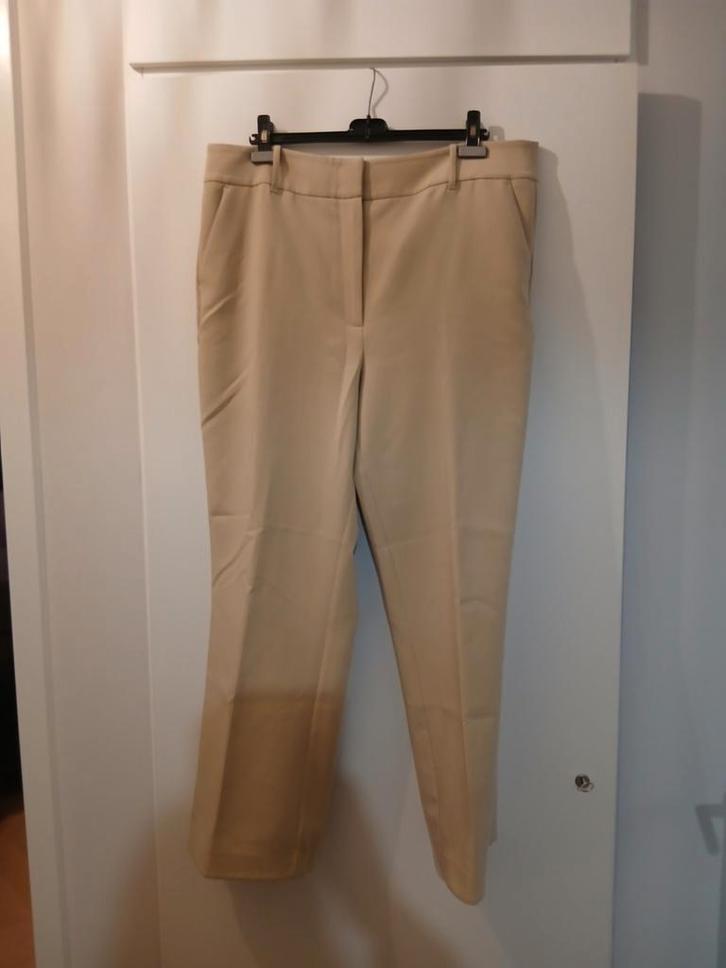 Expresso Dames Pantalon Maat 46, Kleding | Dames, Broeken en Pantalons, Zo goed als nieuw, Maat 46/48 (XL) of groter, Beige, Lang