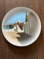 Authentiek handgeschilderd aardewerk bordje uit Griekenland, Ophalen of Verzenden