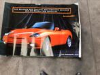 Fiat Barchetta poster uniek, Verzamelen, Posters, Ophalen of Verzenden, Zo goed als nieuw