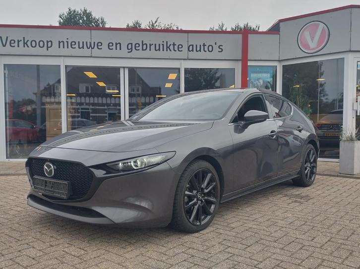 Mazda 3 Automaat 2.0 SkyActive X 180 Luxury, BOSE, leer, hea, Auto's, Mazda, Bedrijf, ABS, Achteruitrijcamera, Adaptieve lichten