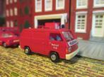 1979 Mitsubishi L300 Bestelbus - Rietze Brandweer #1, Ophalen of Verzenden, Gebruikt, Bus of Vrachtwagen, Herpa