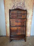 Unieke lederen kast uitstraling boekenkast met 6 deurtjes., Huis en Inrichting, Kasten | Ladekasten, Ophalen of Verzenden