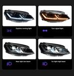 Golf 7 full-LED koplampen black | 2012-2017 | 7.5 Look |, Auto-onderdelen, Verlichting, Ophalen of Verzenden, Nieuw, Audi