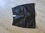 Nieuw!! zwarte lederlook rok ( HEMA), Zwart, Maat 42/44 (L), Nieuw, Ophalen of Verzenden