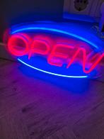 Neon verlichting 'Open' voor horeca/feestschuur/mancave., Ophalen of Verzenden, Nieuw
