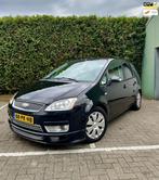 Ford Focus C-Max 2.0-16V Ghia - APK + Gr beurt + Koppeling N, Voorwielaandrijving, 65 €/maand, Gebruikt, Beige