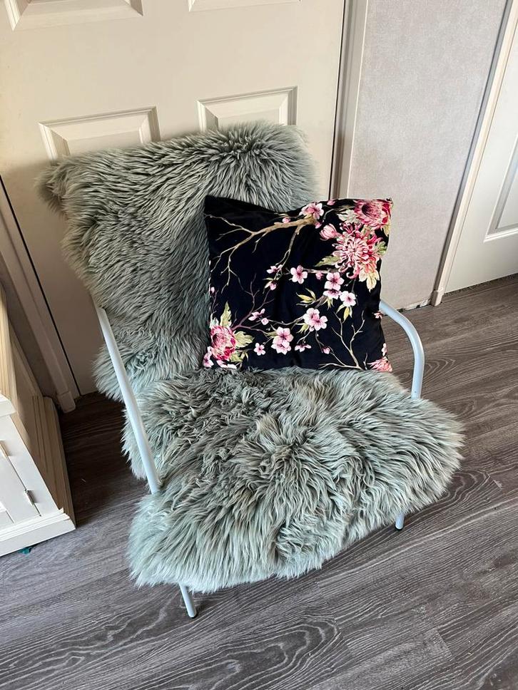 Buizenframe fauteuil €25 vandaag ophalen, Huis en Inrichting, Woonaccessoires | Plaids en Woondekens, Zo goed als nieuw, Ophalen of Verzenden