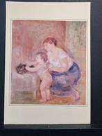 Kunst Renoir  Moeder en kind, Verzamelen, Verzenden, 1980 tot heden, Gelopen, Kinderen