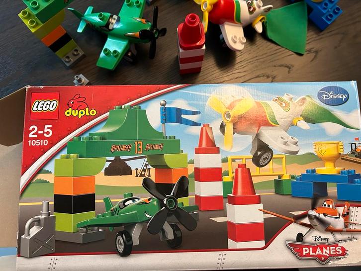 Lego Duplo 10510 - Planes Ripslinger's Luchtrace, Kinderen en Baby's, Speelgoed | Duplo en Lego, Zo goed als nieuw, Duplo, Complete set