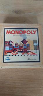 Monopoly Parker Houten Box - Klassieker!, Vijf spelers of meer, Ophalen of Verzenden, Zo goed als nieuw, Parker