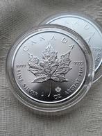 Zilveren Maple Leaf 1 oz 2020 2019 2021 2016 2012 2013 2011, Vóór koninkrijk, Zilver, Losse munt, Overige waardes