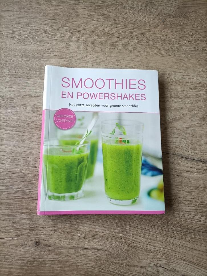 Receptenboek: smoothies en powershakes, Boeken, Gezondheid, Dieet en Voeding, Zo goed als nieuw, Gezondheid en Conditie, Ophalen of Verzenden