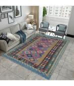 kelim 246 x 150 cm vloerkleed tapijt kelims hand geweven, Ophalen of Verzenden, Zo goed als nieuw