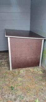 Hondenhok geïsoleerd afmetingen: 140104 bij 98 cm, Dieren en Toebehoren, Hondenhokken, Ophalen