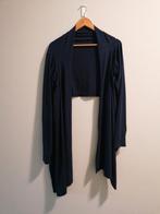 Cora Kemperman donkerblauw vest met lang sjerpen, maat L., Kleding | Dames, Blauw, Maat 42/44 (L), Ophalen of Verzenden, Cora Kemperman