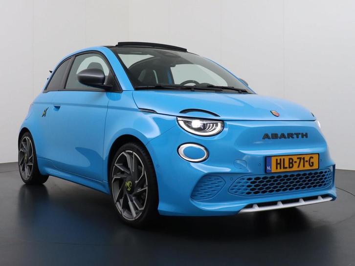Abarth 500e Cabrio Turismo Scorpion, Auto's, Abarth, Bedrijf, Te koop, ABS, Achteruitrijcamera, Adaptive Cruise Control, Airbags