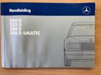 handleiding instructieboekje Mercedes W123 200D t/m 300D  NL, Ophalen of Verzenden