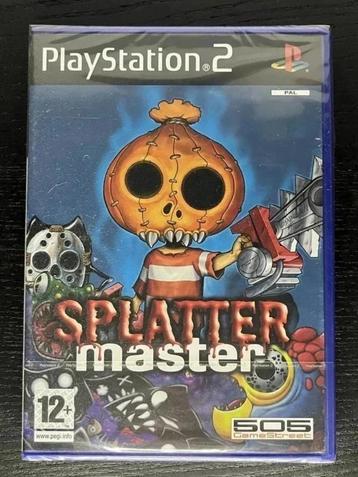 Splatter Master PS2 Sealed PAL game beschikbaar voor biedingen